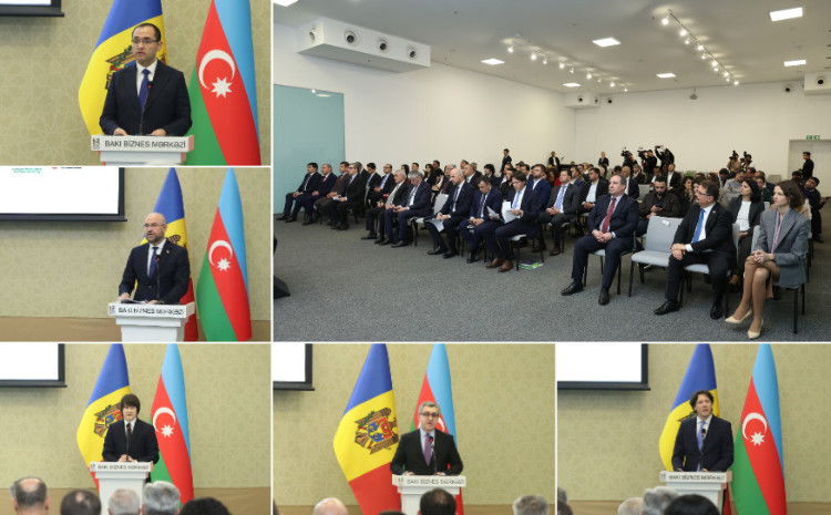 Azərbaycan-Moldova biznes forumu keçirilib 