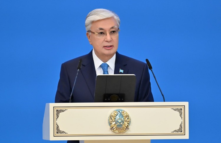 Из выступления К.К. Токаева на съезде Ассамблеи народа Казахстана 