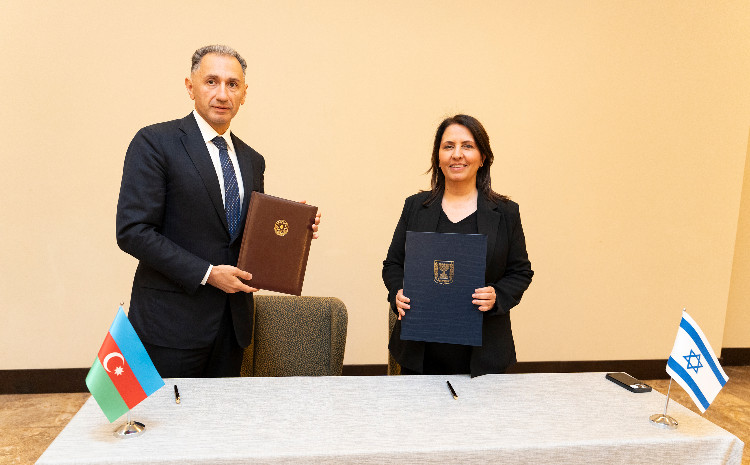 Nazir Rəşad Nəbiyev İsrailin elm və texnologiya naziri ilə görüşüb 