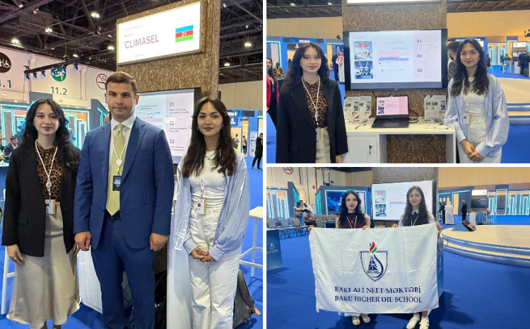 BHOS students represent Azerbaijan at competition in Abu Dhabi 
