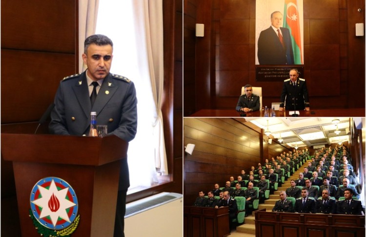 Yeni Hərbi prokuror kollektivə təqdim edilib 