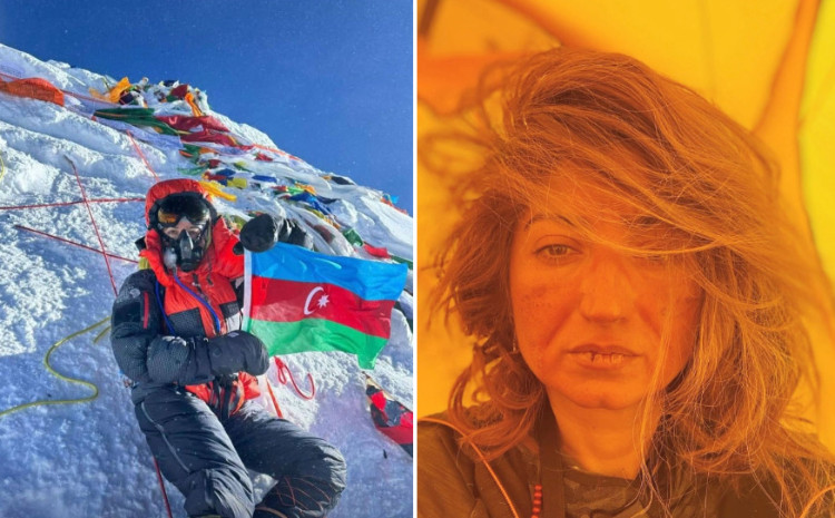 Azərbaycan bayrağı növbəti dəfə Everest zirvəsində 