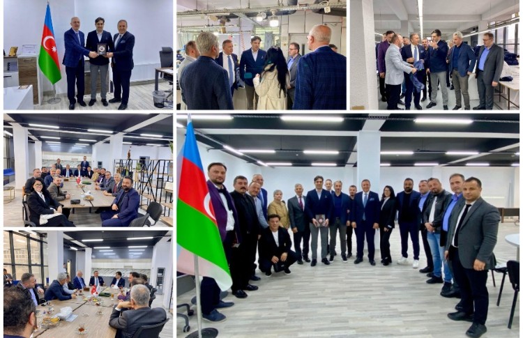 Türkiyəli iş adamları Bakı Tekstil Fabrikində olublar 