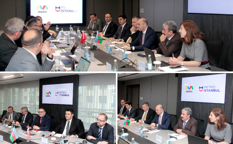 Bakı metropoliteni və “Metro İstanbul” arasında əməkdaşlıq imkanları müzakirə olunub 