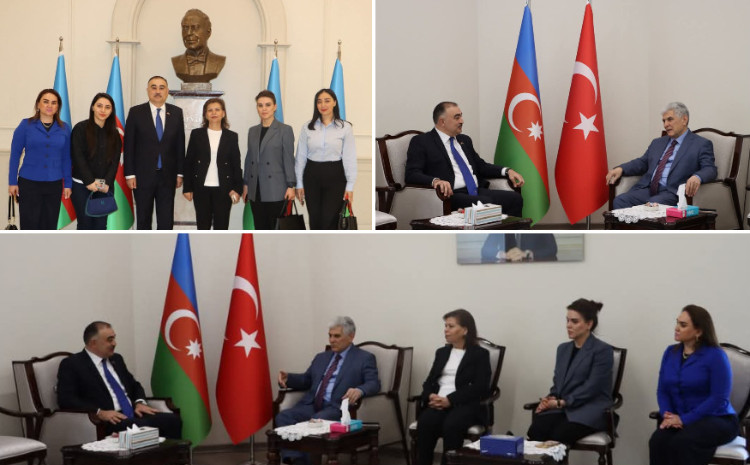ADPU nümayəndə heyəti Azərbaycanın Türkiyədəki səfirliyində 