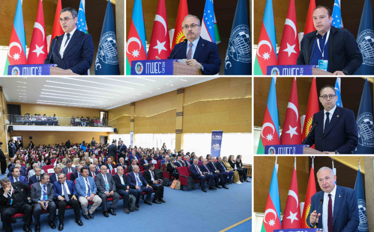 UNEC-də “Ortaq Gələcək: Sosial-iqtisadi innovasiyalar” mövzusunda Beynəlxalq Türk Dünyası İqtisad konfransı öz işinə başlayıb 