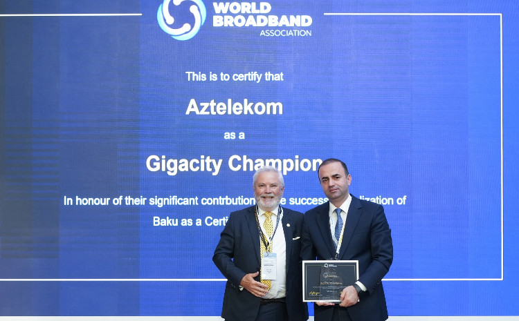 “Aztelekom” daha bir nüfuzlu beynəlxalq mükafata layiq görülüb 