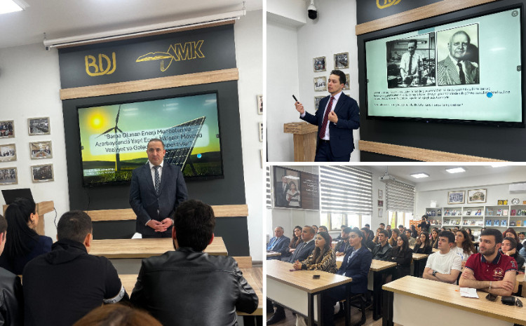 Замдиректора Госагентства по возобновляемым источникам энергии провел мастер-класс в БГУ 