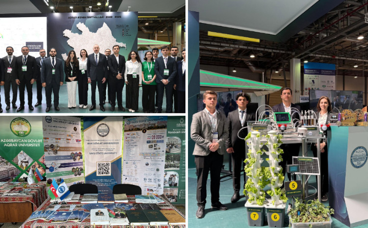 BDU “Caspian Agro” - XVIII Azərbaycan Beynəlxalq Kənd Təsərrüfatı Sərgisində təmsil olunur 