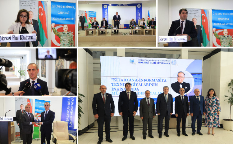 MEK-də “Kitabxana-informasiya texnologiyalarının inkişafında müasir tendensiyalar” mövzusunda respublika elmi konfransı keçirilib 