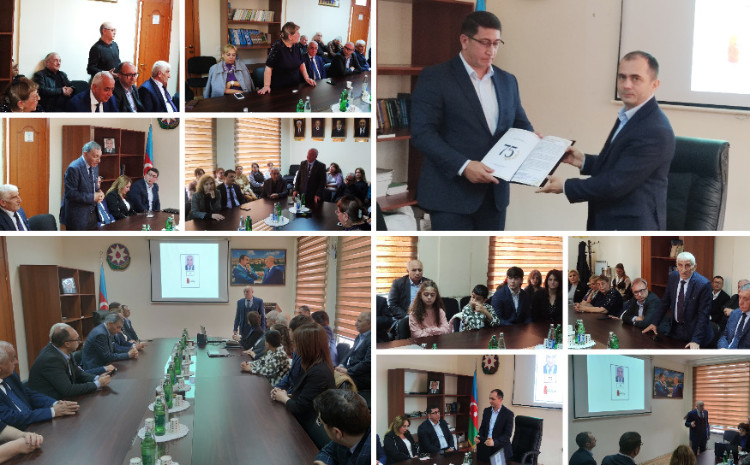 Coğrafiya İnstitutunda demoqraf alimin anadan olmasının 75 illik yubileyi qeyd edilib 