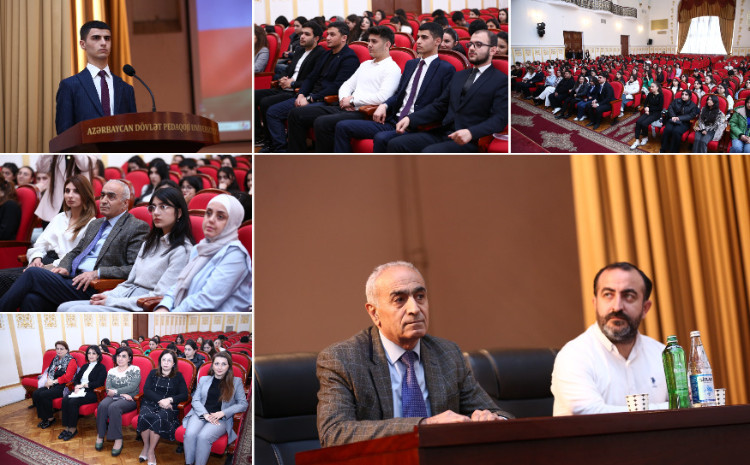 ADPU-da təlim: “Gələcəyin intellekti: Süni intellektin tətbiqi, innovasiyası və gələcək perspektivləri” 