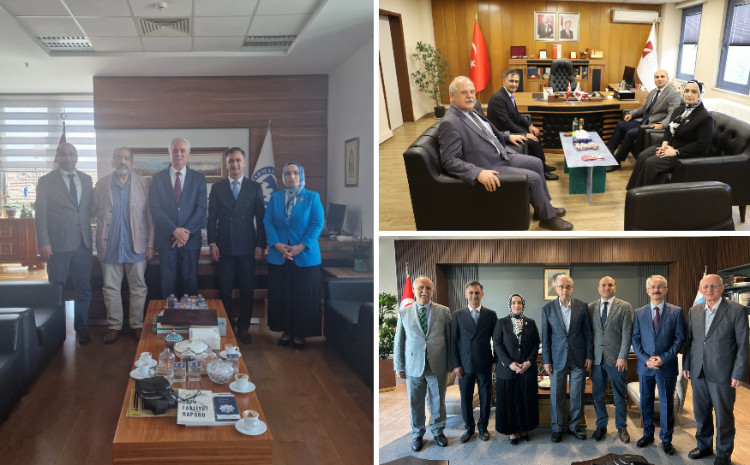 İlahiyyat İnstitutunun nümayəndə heyəti Türkiyənin bir sıra universitetlərində görüşlər keçirib 