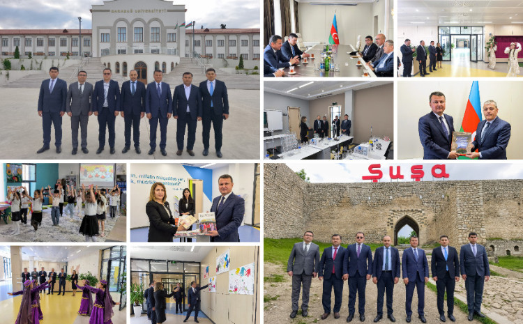 Özbəkistan nümayəndə heyəti Qarabağa səfər edib 