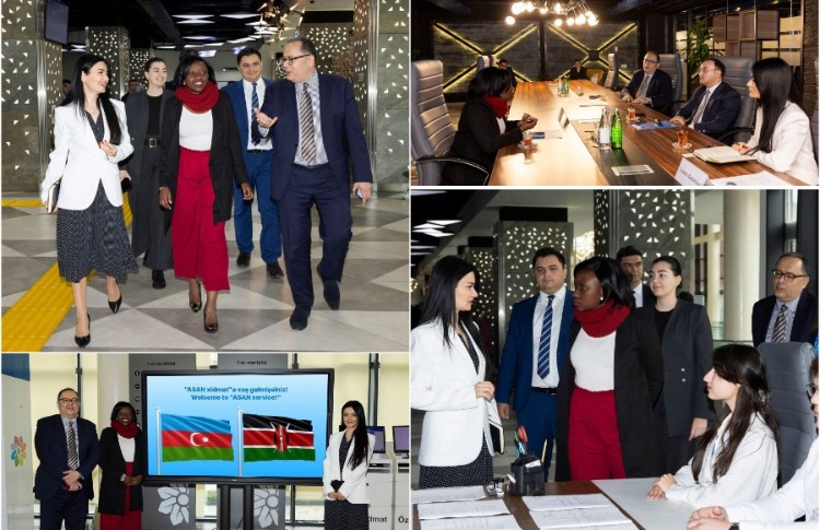 Keniya nümayəndəsi “ASAN xidmət”də 