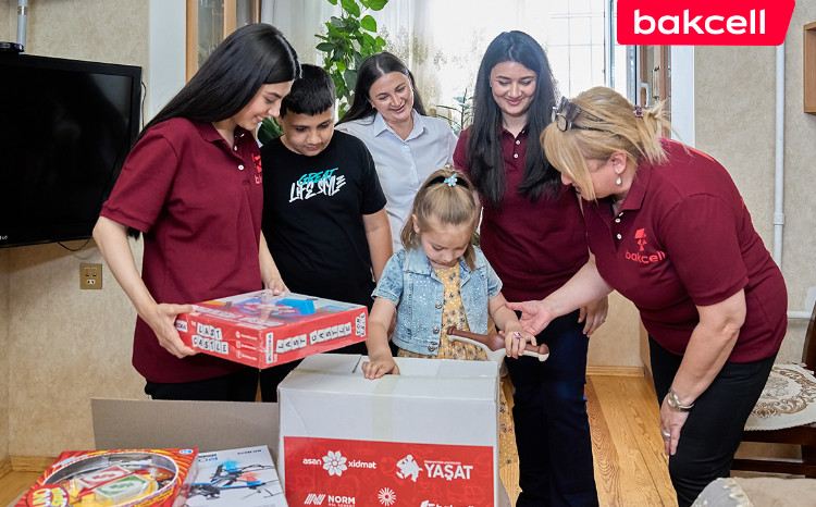 Bakcell присоединился к проекту Фонда YAŞAT “Караван подарков” 