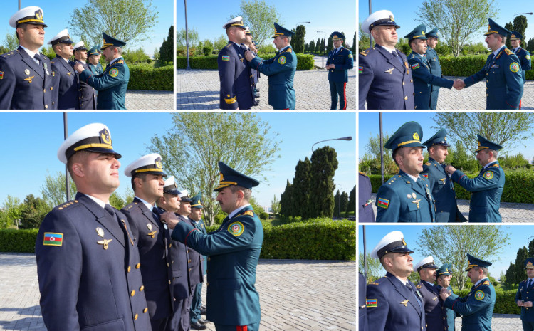 Xidməti-döyüş fəaliyyətinin icrasında fərqlənmiş bir qrup hərbi qulluqçular təltif olunub 