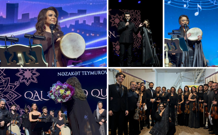 Nəzakət Teymurovanın “Qal, sənə qurban” adlı solo konserti baş tutub 