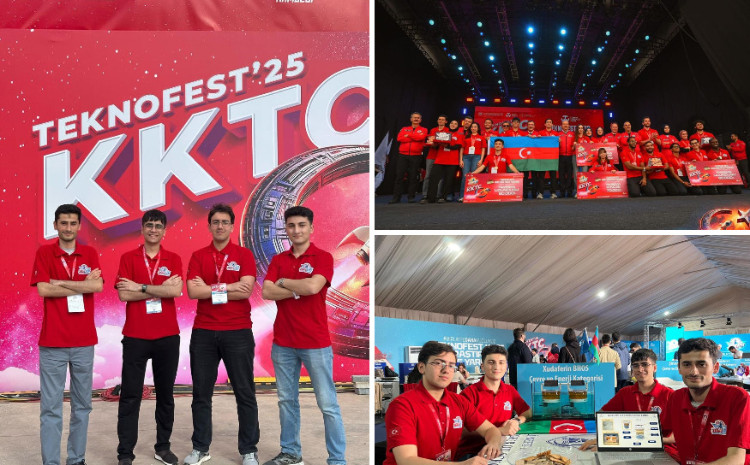 Еще одна команда Бакинской высшей школы нефти (БВШН) SOCAR была награждена на TEKNOFEST! 