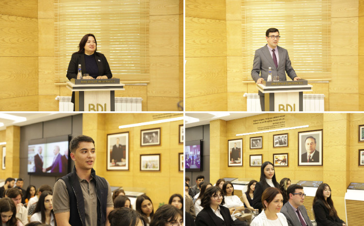 Депутат Милли Меджлиса прочитала лекцию в БГУ 