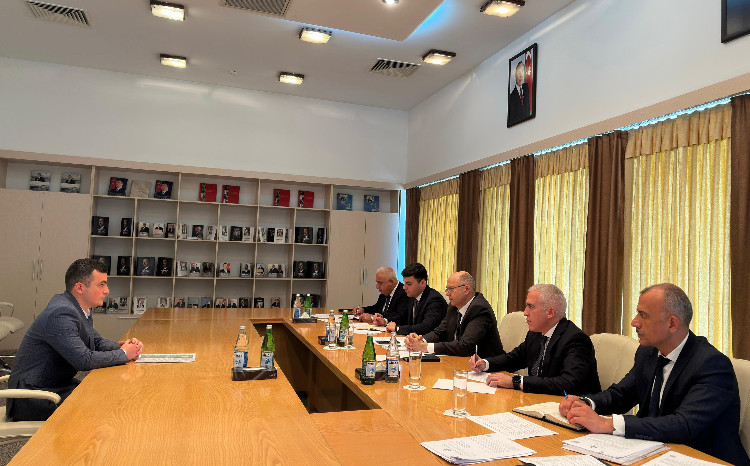 Energetika naziri Ağstafada vətəndaşları qəbul edib 