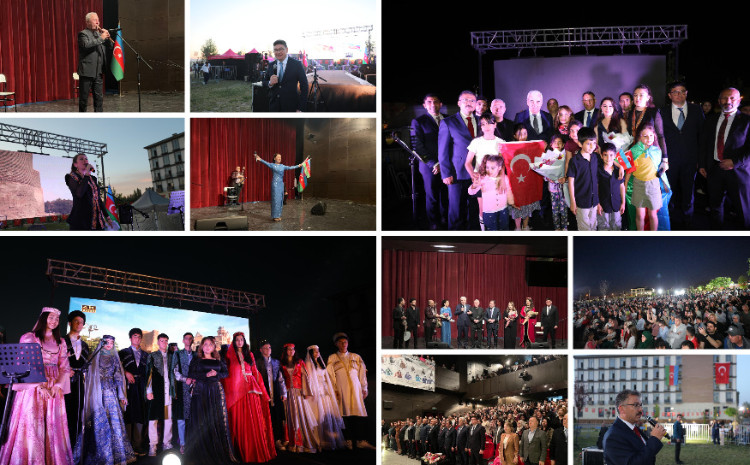 Türkiyənin İğdır və Qars şəhərlərində 28 May - Müstəqillik Günü münasibətilə konsert proqramı təşkil olunub 