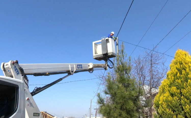 “Azərişıq” ASC Ağstafa, Samux və Şəmkirdə yenidənqurma işlərini davam etdirir - VİDEO