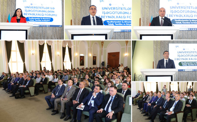 В UNEC состоялся I Международный форум университетов и работодателей 