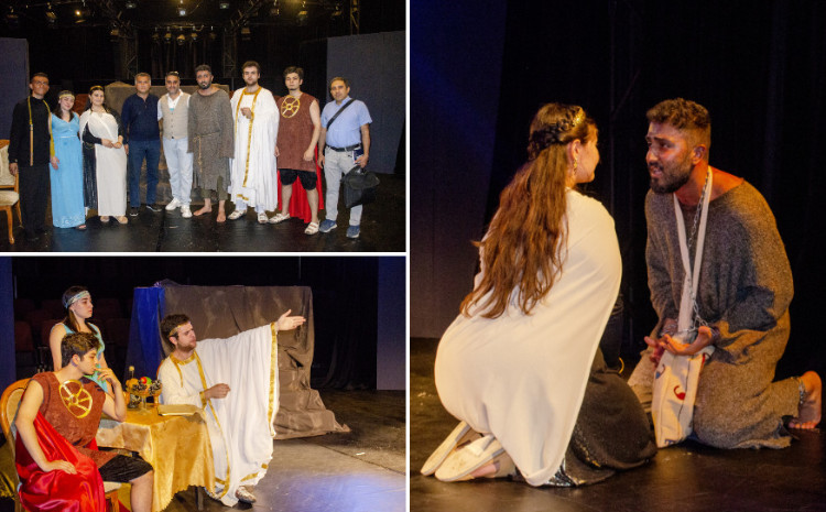 BDU tələbələri “Pillə-3” Tələbə Tamaşaları Festivalında çıxış ediblər 
