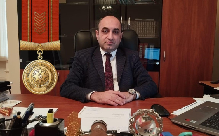 Masallı rayon İcra Hakimiyyətinin şöbə müdiri medalla təltif olundu 