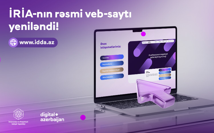 İnnovasiya və Rəqəmsal İnkişaf Agentliyinin yenilənmiş veb-saytı istifadəyə verilib - VİDEO