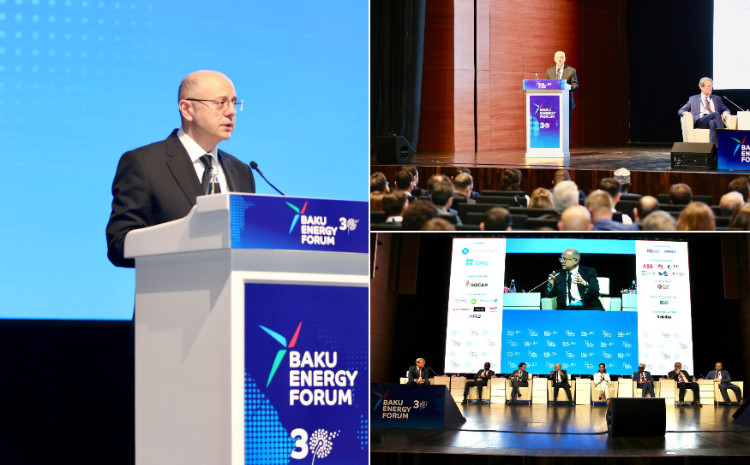 Bakı Enerji Forumunda: “Azərbaycan Xəzərin enerji mərkəzi kimi inkişafında tamamilə yeni bir strateji səhifə açır” 