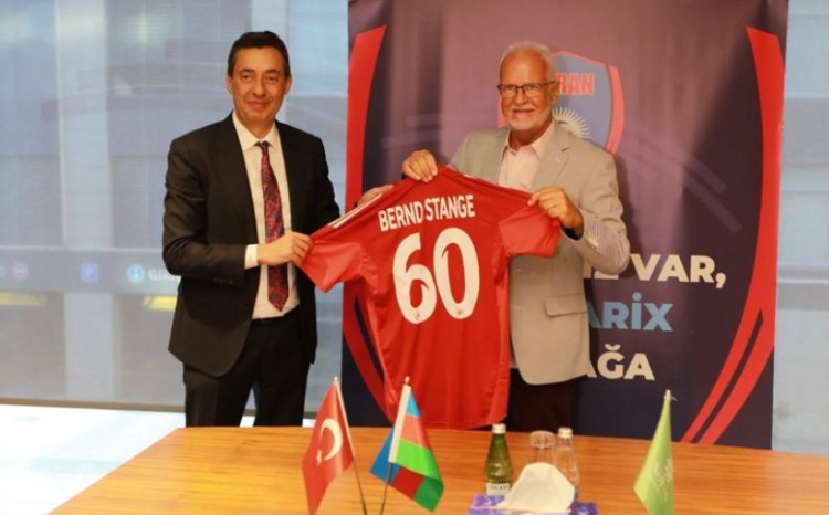 “Turan Tovuz”un İdarə Heyətinin sədri Bernd Ştange ilə görüşüb 