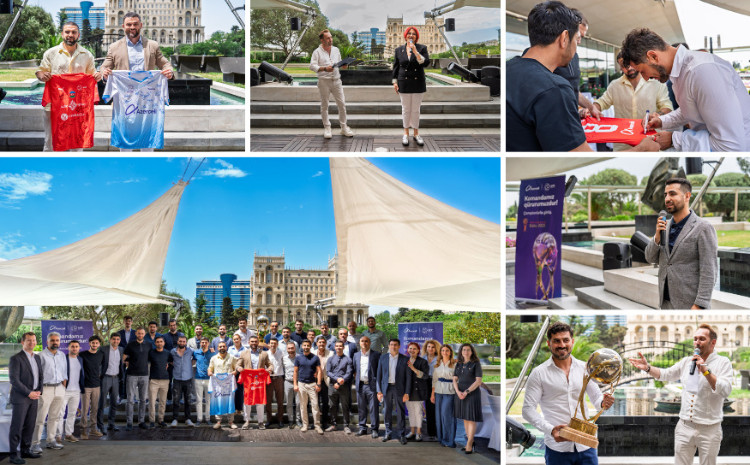 Azercell поздравил чемпионов мира по мини-футболу 