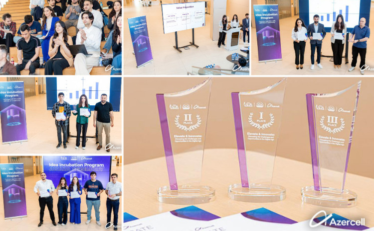 Состоялся финальный этап «Программы Инкубации Идей», инициированной Azercell совместно с Университетом AДA 