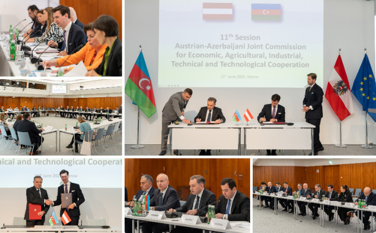 Vyanada Azərbaycan və Avstriya arasında Hökumətlərarası Komissiyanın 11-ci iclası keçirilib 