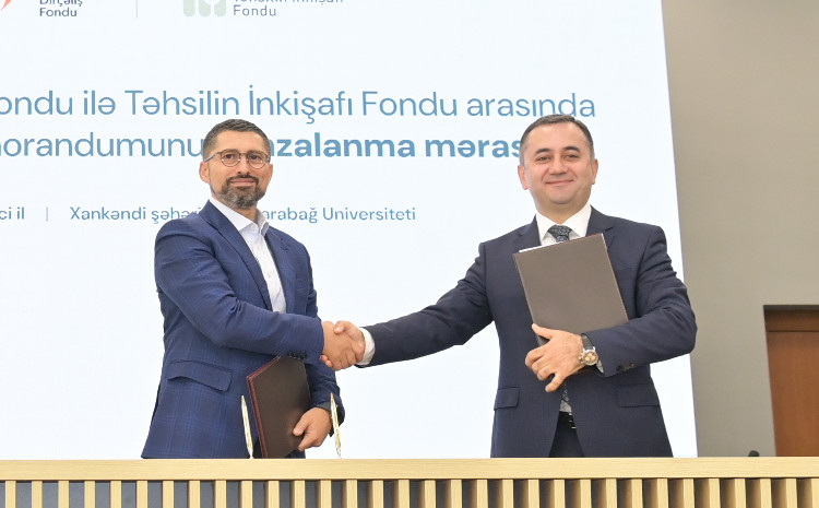 Qarabağ Dirçəliş Fondu Qarabağ Universitetinin 50 tələbəsinə təqaüd dəstəyi göstərəcək 