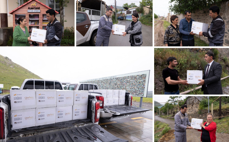 В Дашкесане прошла акция социальной помощи по случаю праздника Курбан-байрам 