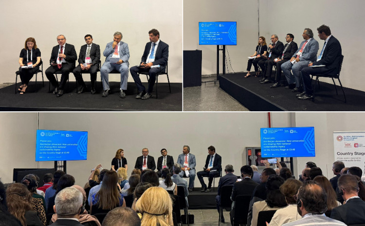 BSU Rector Speaks at Global Congress on Sustainable Development 