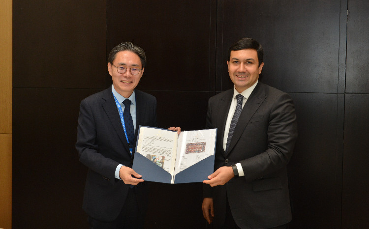 Koreya Respublikası Milli Gəlir Xidmətinin rəhbəri ilə görüş keçirilib 