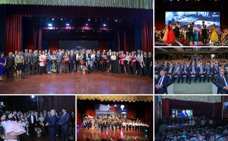 Naxçıvanda 15 İyun - Milli Qurtuluş Gününə həsr olunmuş konsert proqramı təşkil edilib 