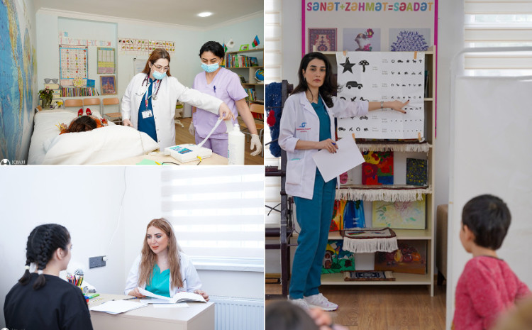 Uşaq sığınacaqlarında tibbi müayinələr təşkil olunub 