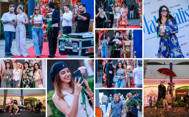 Flower party at CineMastercard with the movie "Materialists" - VIDEO