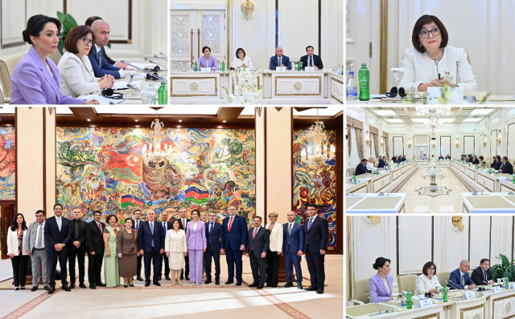 Speaker of Milli Majlis Sahiba Gafarova Meets Participants of International Symposium of Ombudsmen 