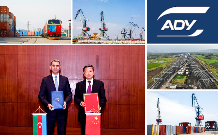 ADY və Çin Dəmir Yolları Bakı - Tbilisi - Qars dəmir yolu xəttinin potensialının artırılmasına dair razılığa gəldi 