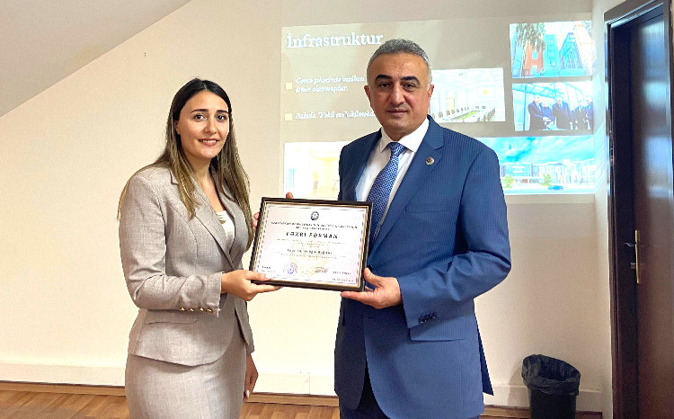Ədliyyə Akademiyası Vəkillər Kollegiyasının sədrini təltif edib 