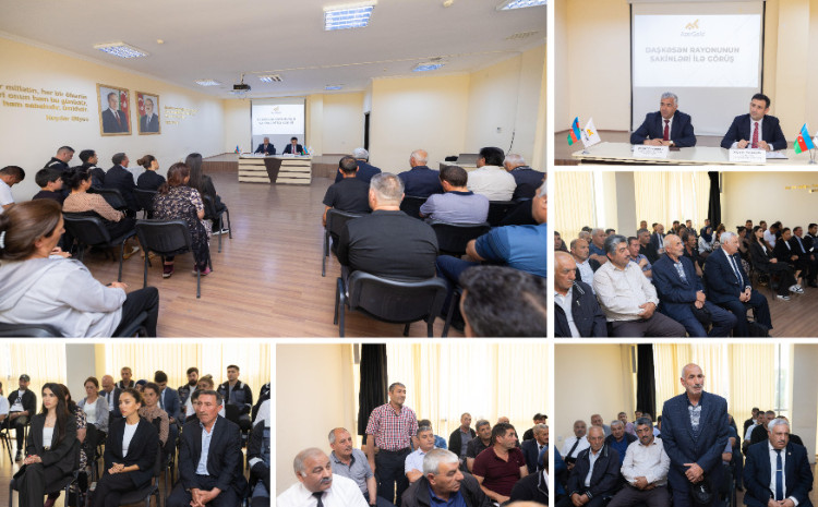 “AzerGold” QSC-nin KSM Komitəsi Daşkəsən sakinləri ilə növbəti dəfə görüş keçirib 