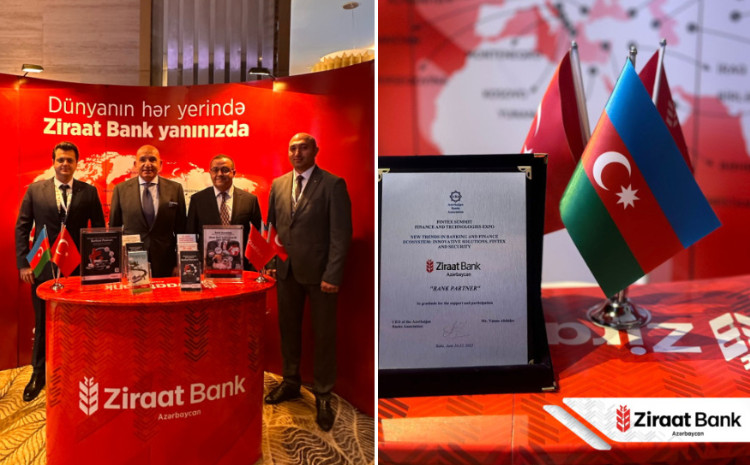 “Ziraat Bank Azərbaycan” “Fintex Summit Baku 2025” - maliyyə və texnologiyalar sərgisində təltif olunub 