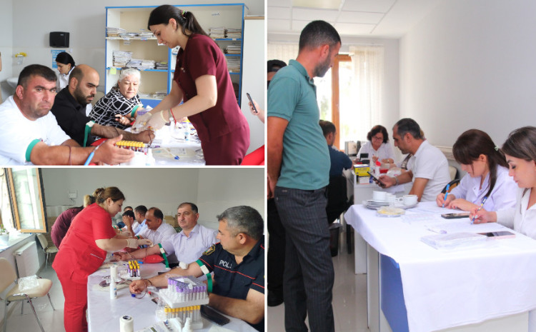 Neftçalada Qanvermə aksiyası keçirilib 