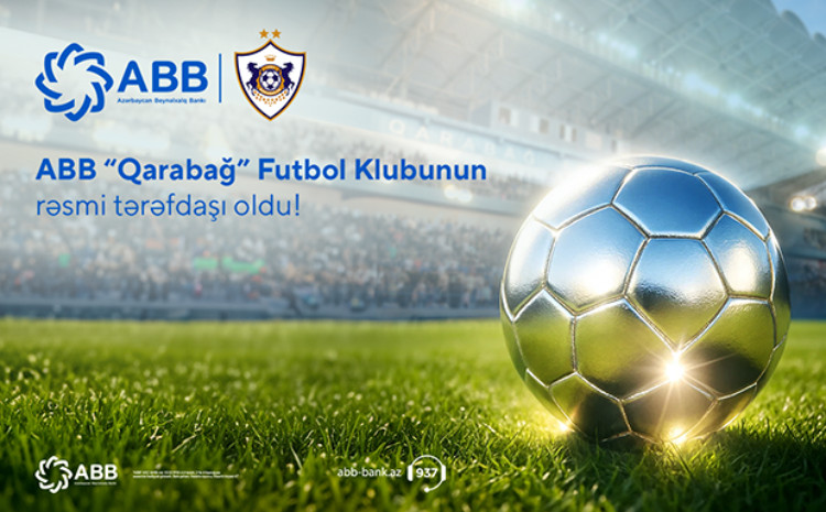 ABB “Qarabağ” Futbol Klubunun rəsmi tərəfdaşı oldu 